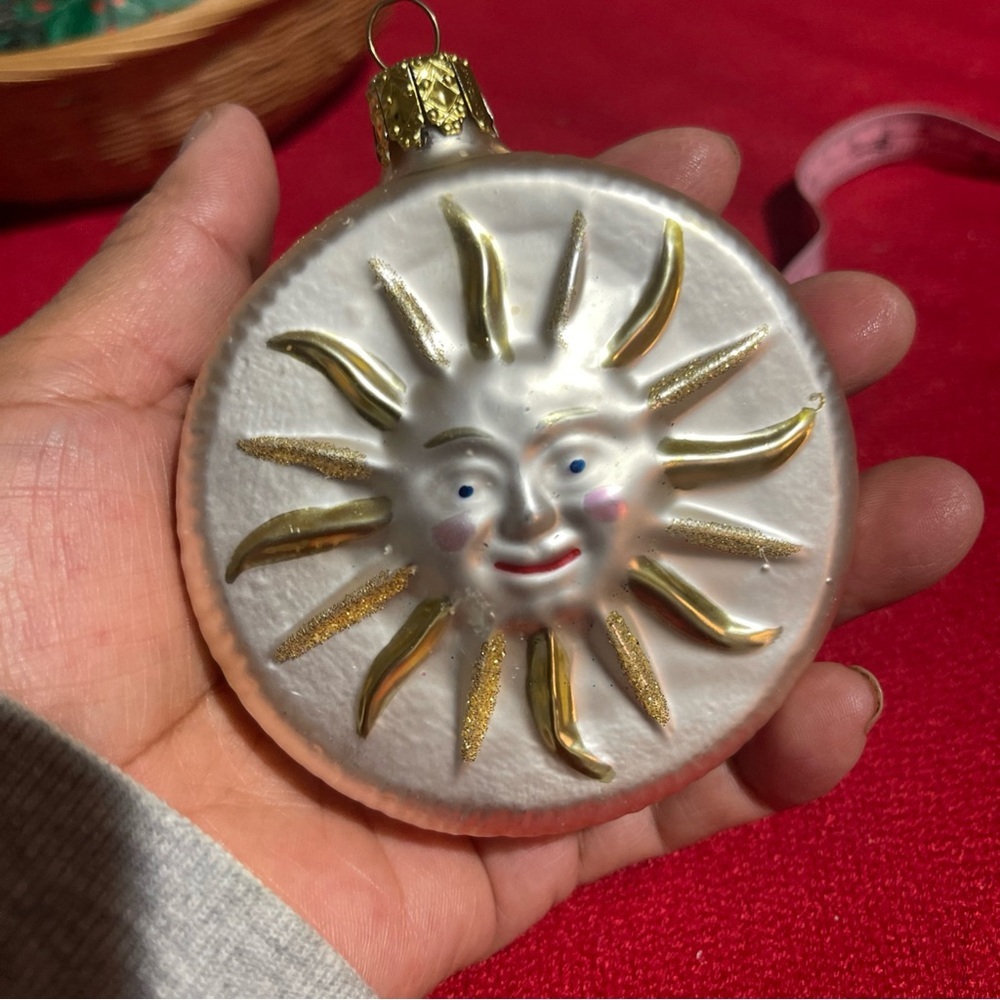 CHRISTBORN Double Faced Sun Glass
Glitter Christmas Holiday Ornament
Germany